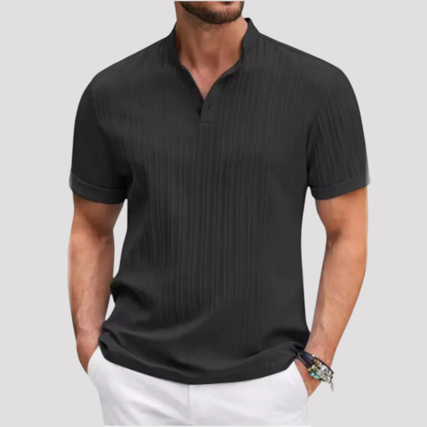 Leonel - Polo Casual de Primavera